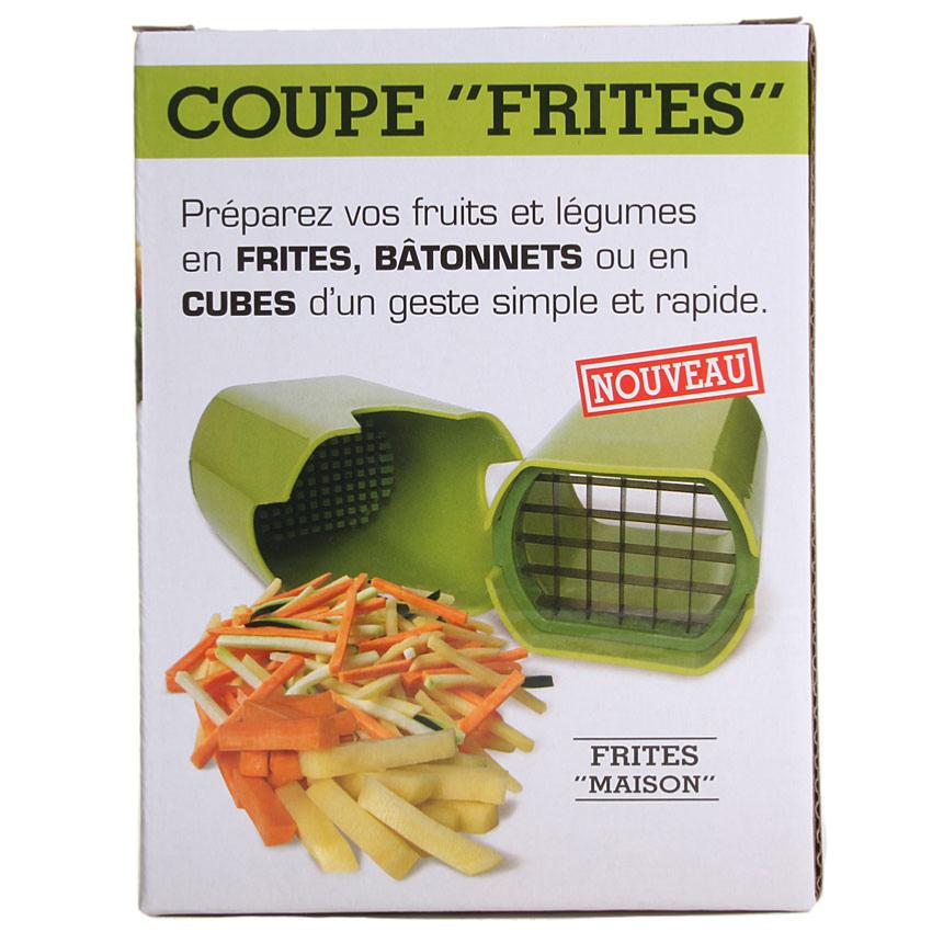 Coupe-frites et légumes en plastique et acier - Boutique de la Cuisine